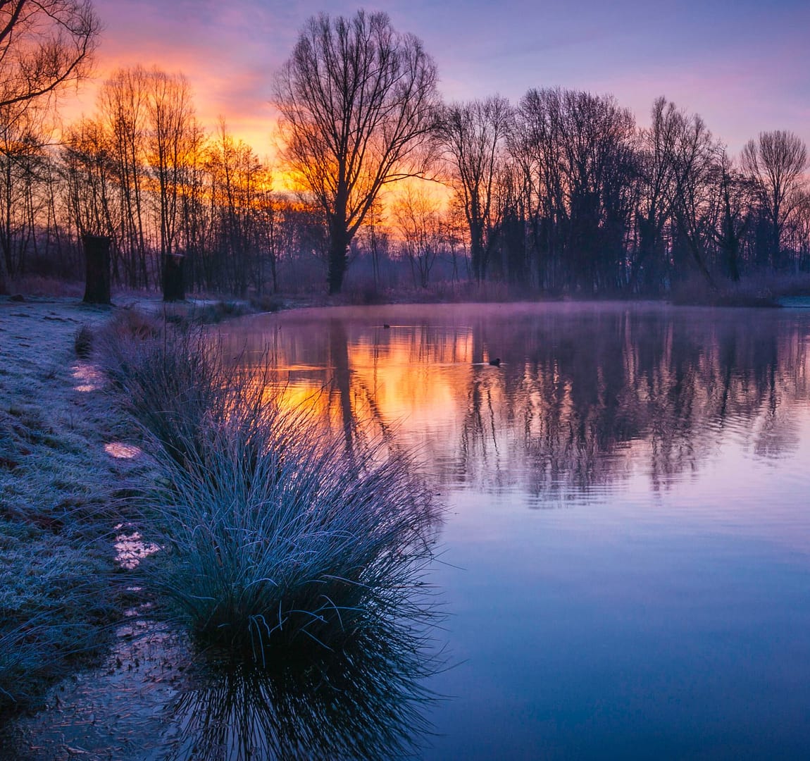 131 Sittard - Schwienswei At Sunrise