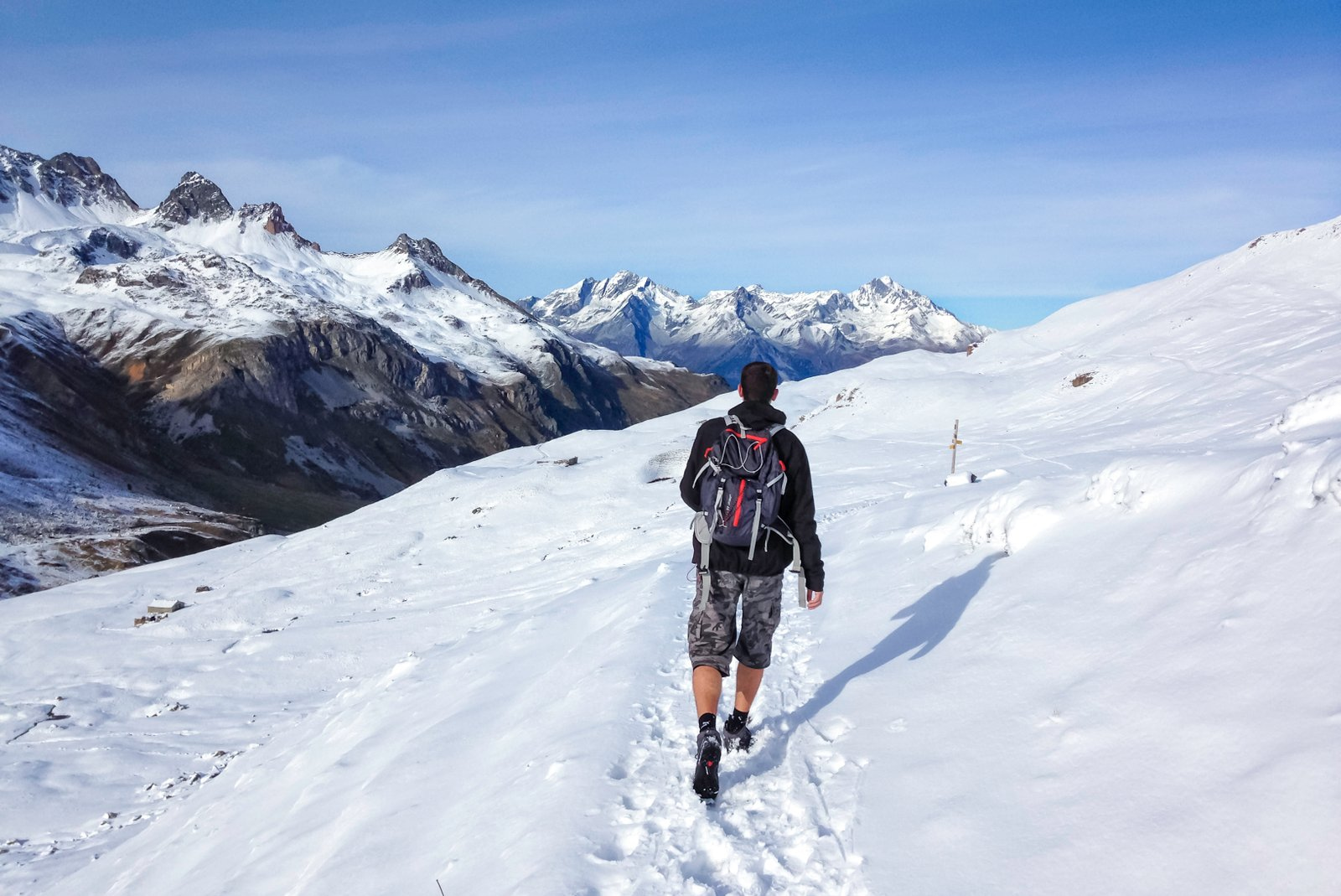 Libor Bednarik on a hike in Modane, France.