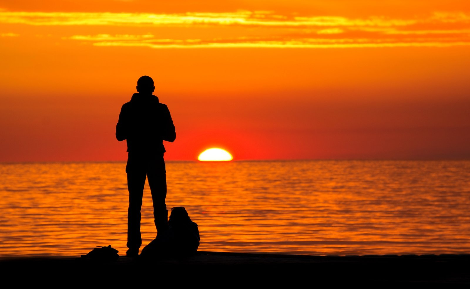 Silhouette Of Me - Portoroz Slovenia