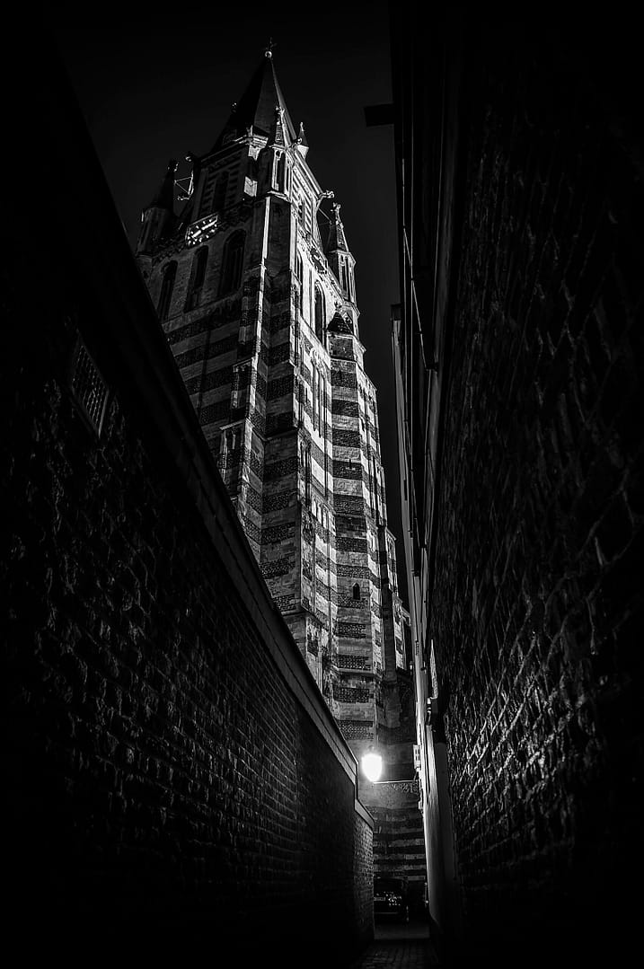 St Peter's Church Sittard In B&W