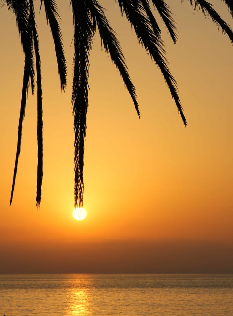 Caught the Sun Rising Over the Spanish Coast Near Alicante